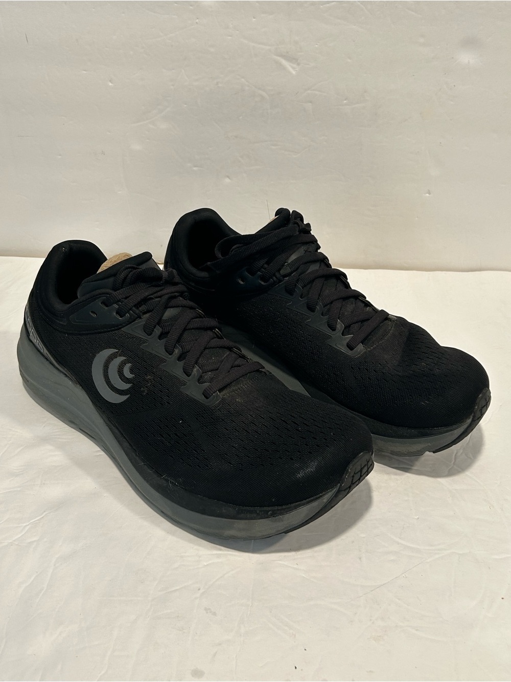Topo Athletic Phantom 3 Road Running Shoes Black Charcoal Men's Size 12 Comfort
